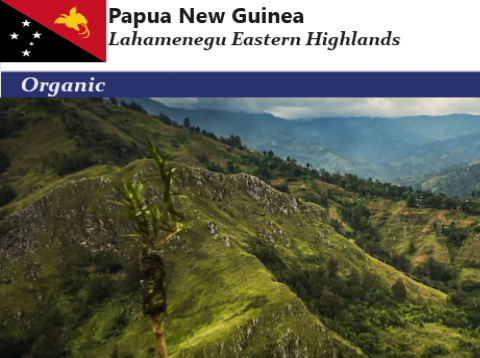 Papua New Guinea Lahamenegu Eastern Highlands Organic