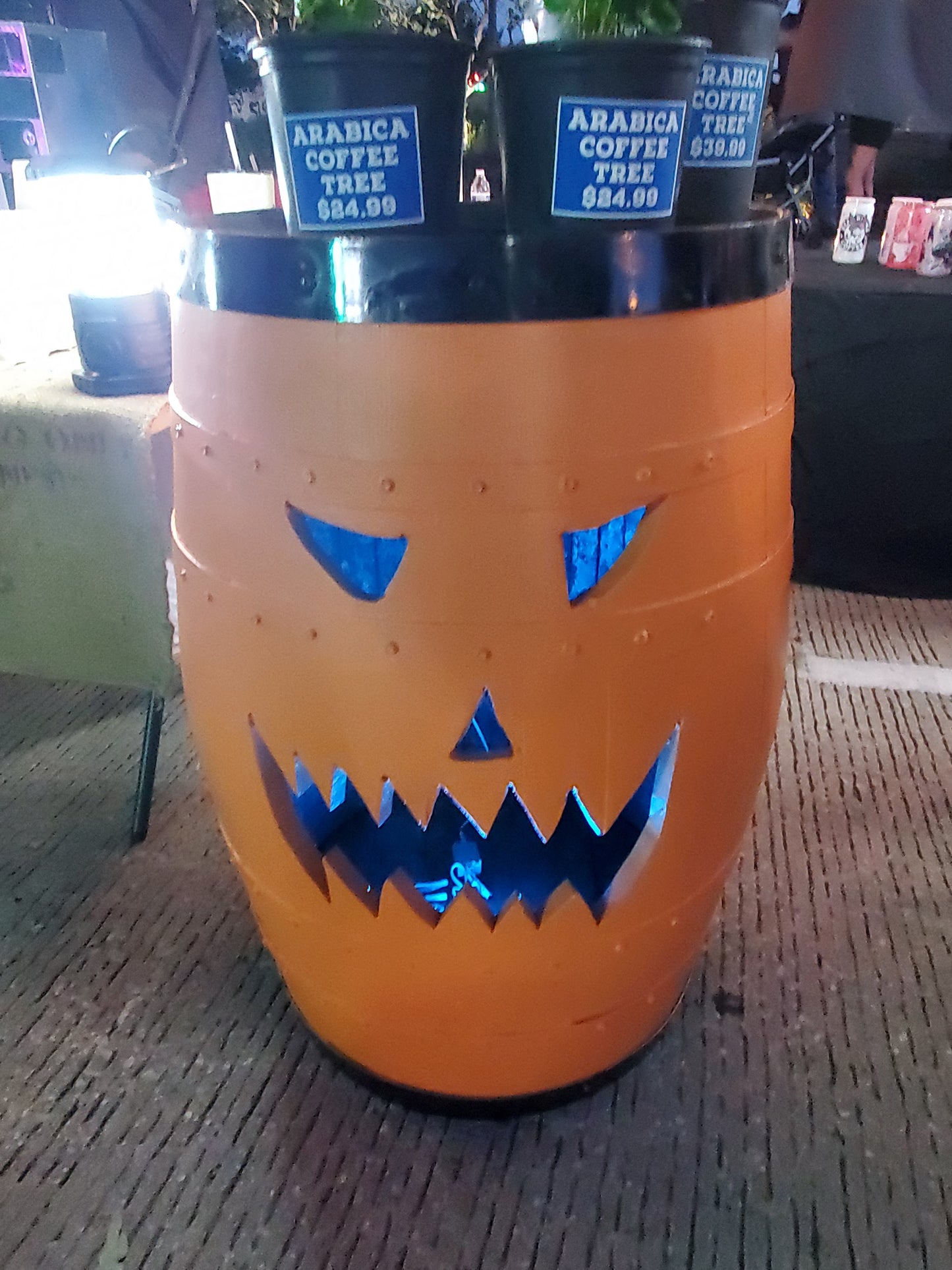 Pumpkin Whiskey Barrel